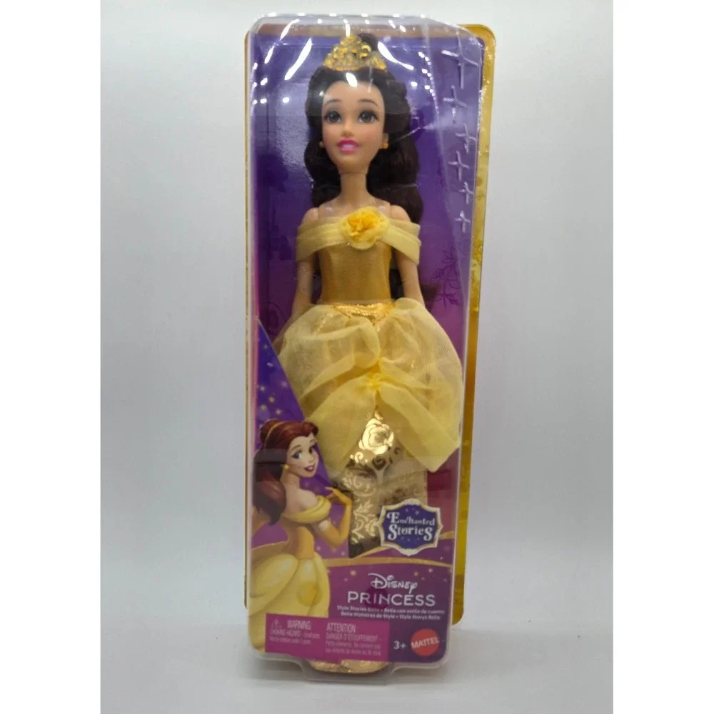 NEW Disney Princess Belle Echanted Stories Barbie Doll Beauty and the Beast